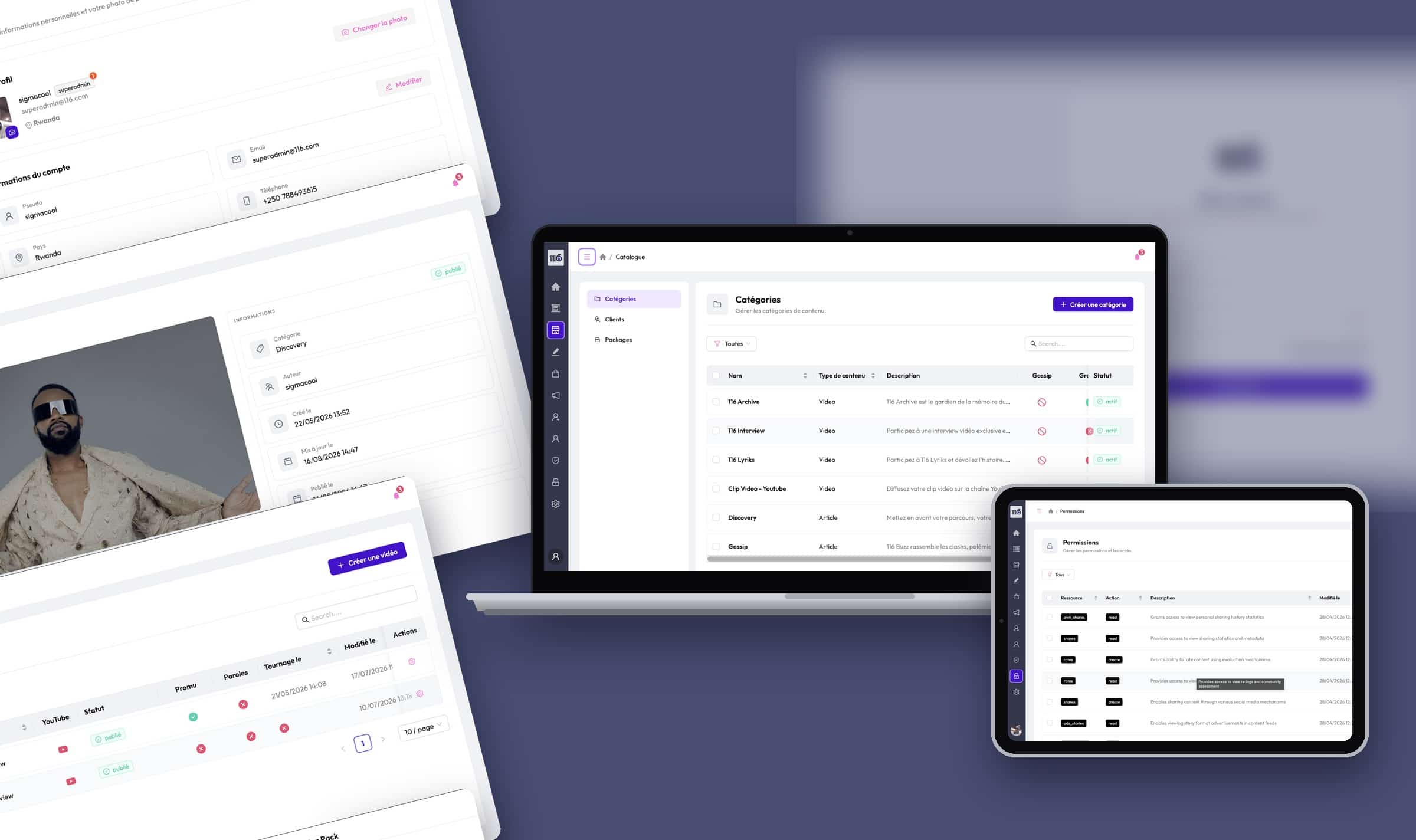116 Dashboard